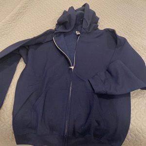 Gildan Zipup sweater New Large